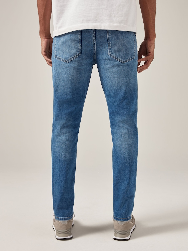 Azul claro - Individual - Vaqueros elásticos clásicos de corte skinny - Imagen 2 de 11 Azul claro - Individual - Vaqueros elásticos clásicos de corte skinny - Imagen 2 de 11