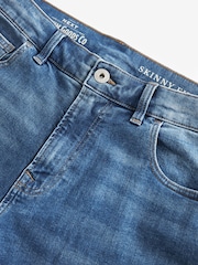 Blue Light Single Skinny Fit Classic Stretch Jeans - Image 9 of 11