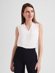 Hobbs White Nina Blouse - Image 1 of 4
