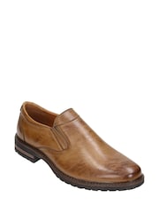 Novo Brown Nate Smart Casual Slip On Shoes - Image 4 of 4