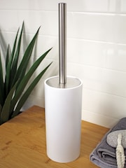 Showerdrape White Alto Toilet Brush Holder - Image 1 of 2