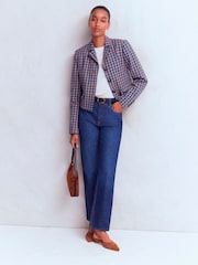 Boden Blue Dartmouth Cotton Blazer - Image 1 of 6