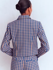 Boden Blue Dartmouth Cotton Blazer - Image 3 of 6