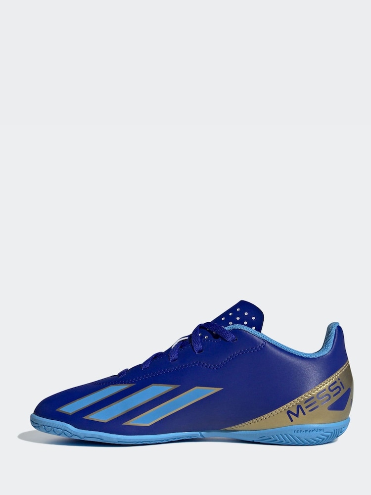 Ярко-синие футбольные бутсы adidas Messi Crazy Fast Performance - Изображение 1 из 9