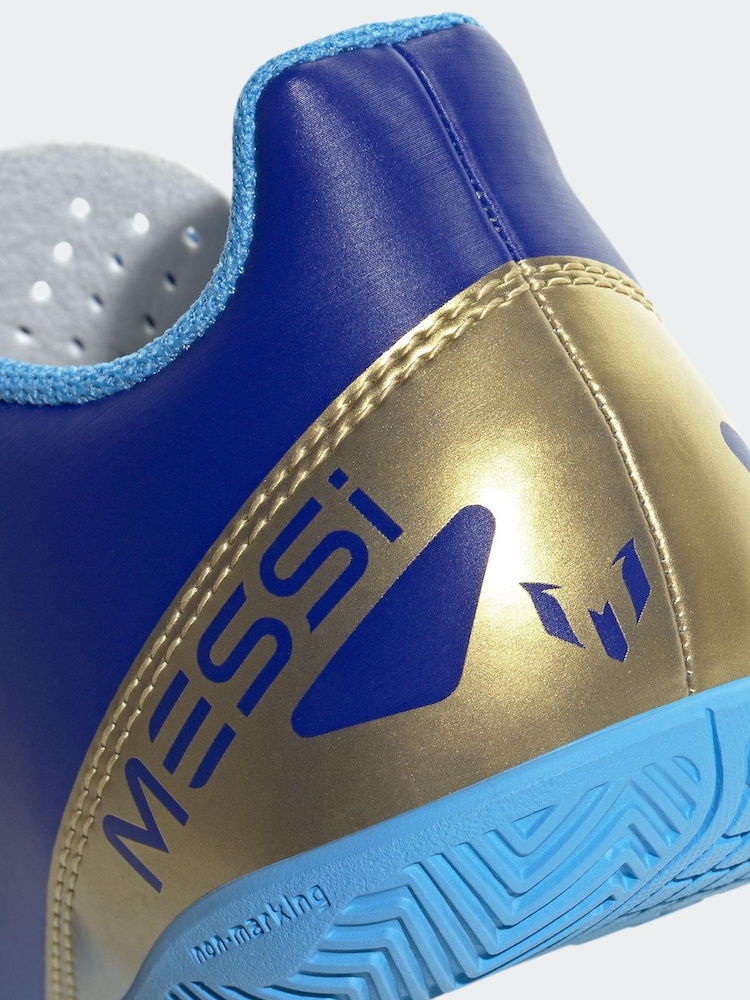 Ярко-синие футбольные бутсы adidas Messi Crazy Fast Performance - Изображение 9 из 9