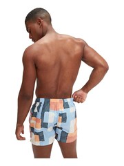 Speedo Multi Mens Digital Printed Leisure 14" Water Shorts - Image 2 of 11