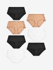 Couleur praline - Culotte en microfibre 7 Pack - Image 1 of 4