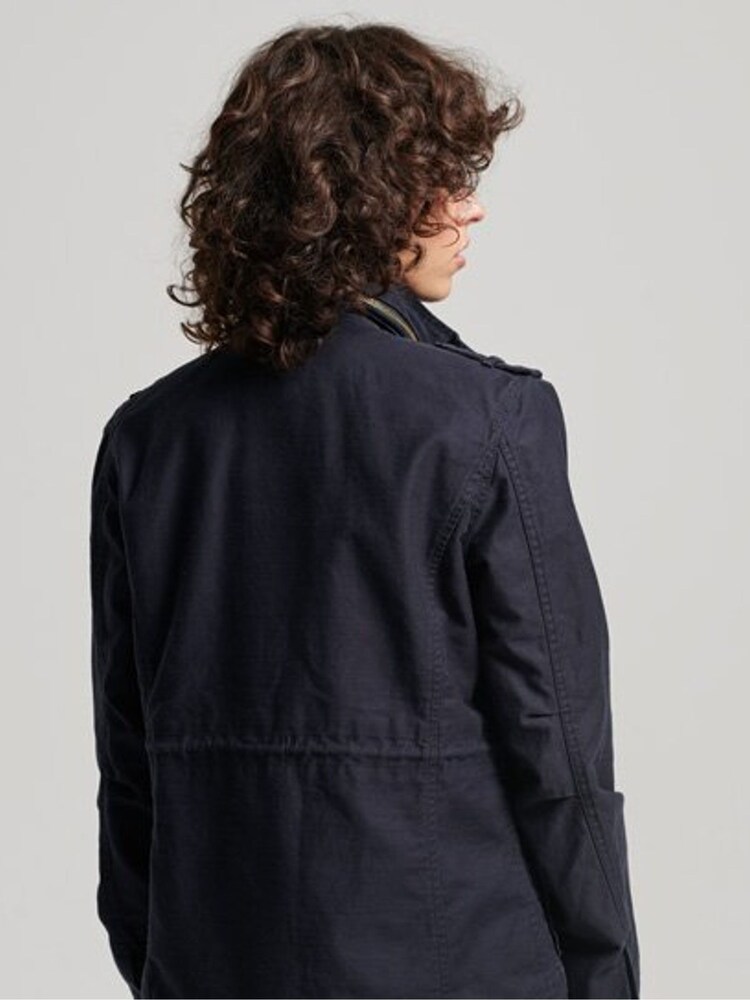 Superdry Blue Vintage M65 Jacket - Image 2 of 5