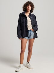 Superdry Blue Vintage M65 Jacket - Image 3 of 5