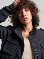 Superdry Blue Vintage M65 Jacket - Image 4 of 5