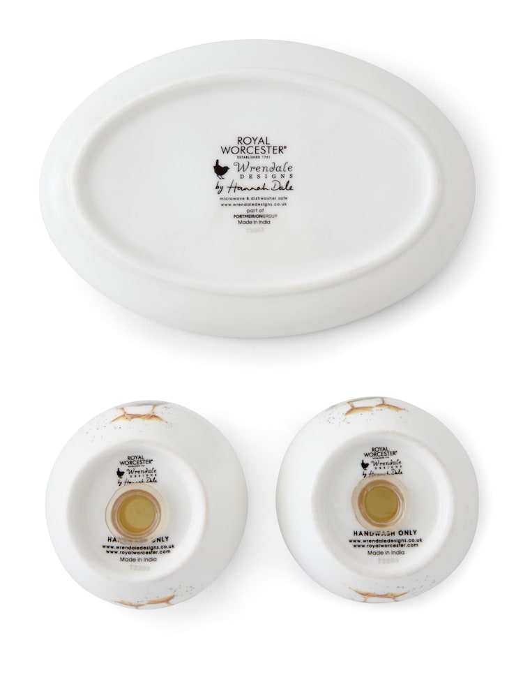 Royal Worcester Wrendale Salt & Pepper Set - Image 6 of 6
