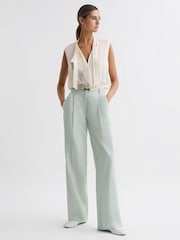 Reiss Romy Gestreiftes, ärmelloses Top - Bild 1 von 5