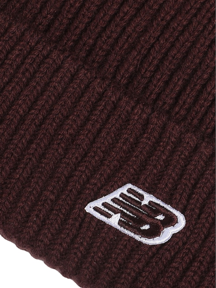 New Balance Red Winter Watchman Beanie - Image 3 of 3 New Balance Red Winter Watchman Beanie - Image 3 of 3