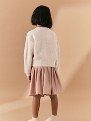 Pink Ballet Style Wrap Front Tie Jumper (3-16yrs) - Image 4 of 9