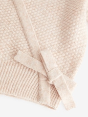 Pink Ballet Style Wrap Front Tie Jumper (3-16yrs) - Image 9 of 9
