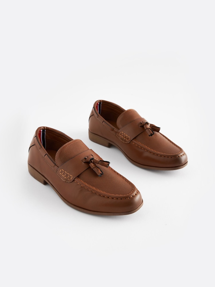 Rumenorjava z resicami  - Elegantni mokasini z resicami - Slika 1 iz 5