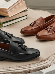 Rumenorjava z resicami  - Elegantni mokasini z resicami - Slika 5 iz 5