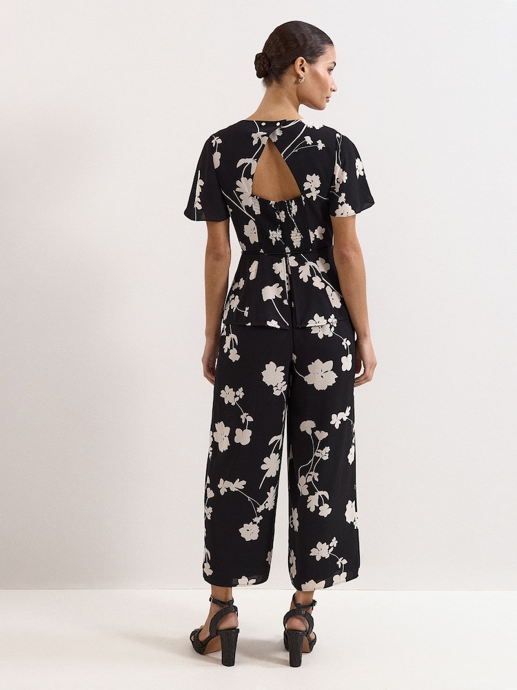 Phase Eight Black Petite Jolie Jumpsuit - Image 2 of 6 Phase Eight Black Petite Jolie Jumpsuit - Image 2 of 6