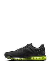 Nike Black/Green Air Max 2013 Trainers - Image 4 of 10