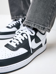 Nike Panda Court Vision Low Trainers - Image 2 of 10