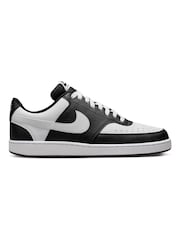 Nike Panda Court Vision Low Trainers - Image 4 of 10