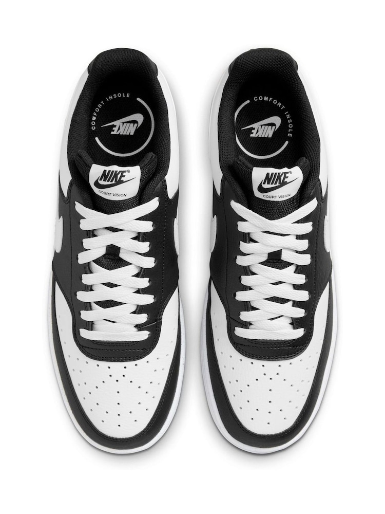 Nike Panda Court Vision Low Trainers - Image 7 of 10