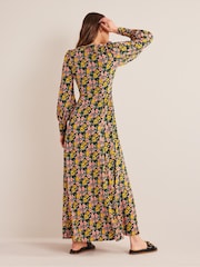 Boden Green Blouson Sleeve Maxi Tea Dress - Image 2 of 9