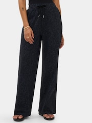 Sweaty Betty Black Explorer Wide Leg Trousers - Image 1 of 6
