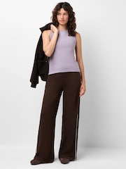Sweaty Betty Purple Athlete Seamless Featherweight Loose Vest - Image 2 of 6