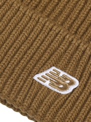 New Balance Brown Winter Watchman Beanie - Image 3 of 3