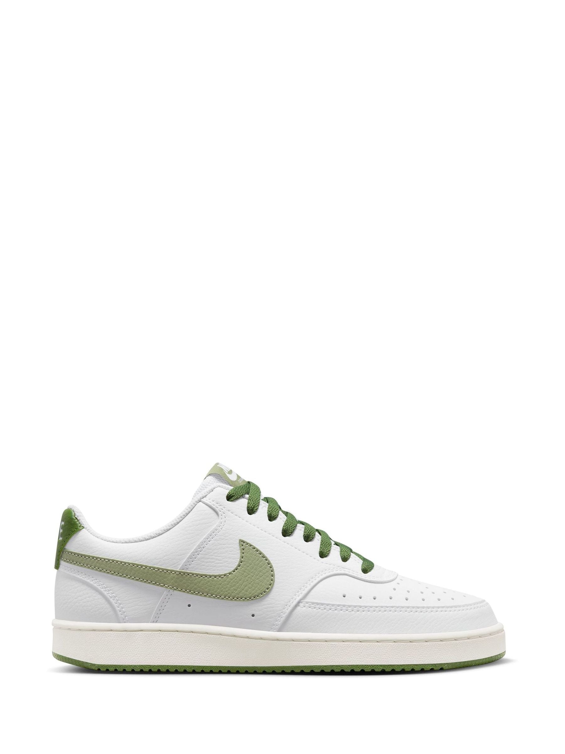 Lime green and white nikes best sale