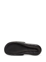 Nike Black/Red Victori One Sliders - Image 8 of 8