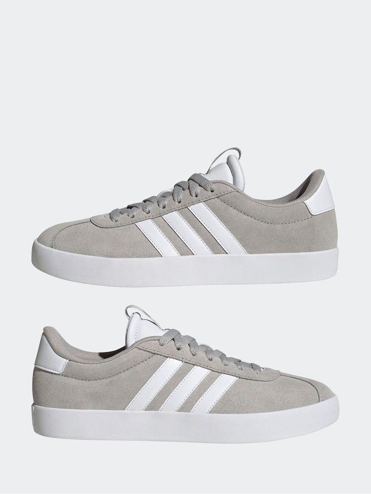 Gris/blanco - VL Court 3.0 de Adidas Zapatillas de deporte - Imagen 10 de 10