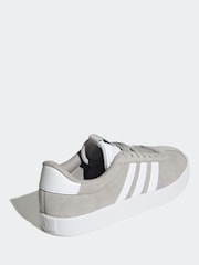 adidas Grey/White VL Court 3.0 Trainers - Image 5 of 9