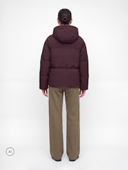JJXX Burgundy Padded Jacket - Image 3 of 7