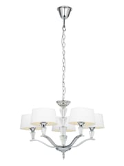 Gallery Home Chrome Kelowna Pendant Ceiling Light - Image 1 of 1