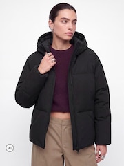 JJXX Black Padded Jacket - Image 1 of 7