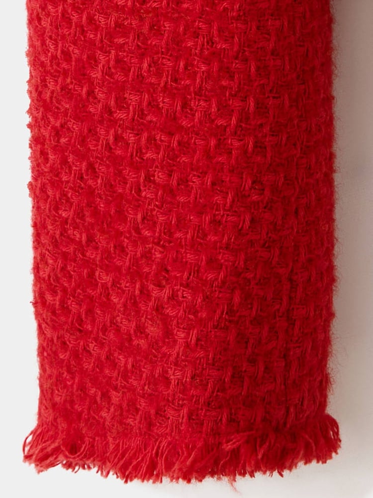 Mango Red Military Jacket - Image 7 of 7 Mango Red Military Jacket - Image 7 of 7