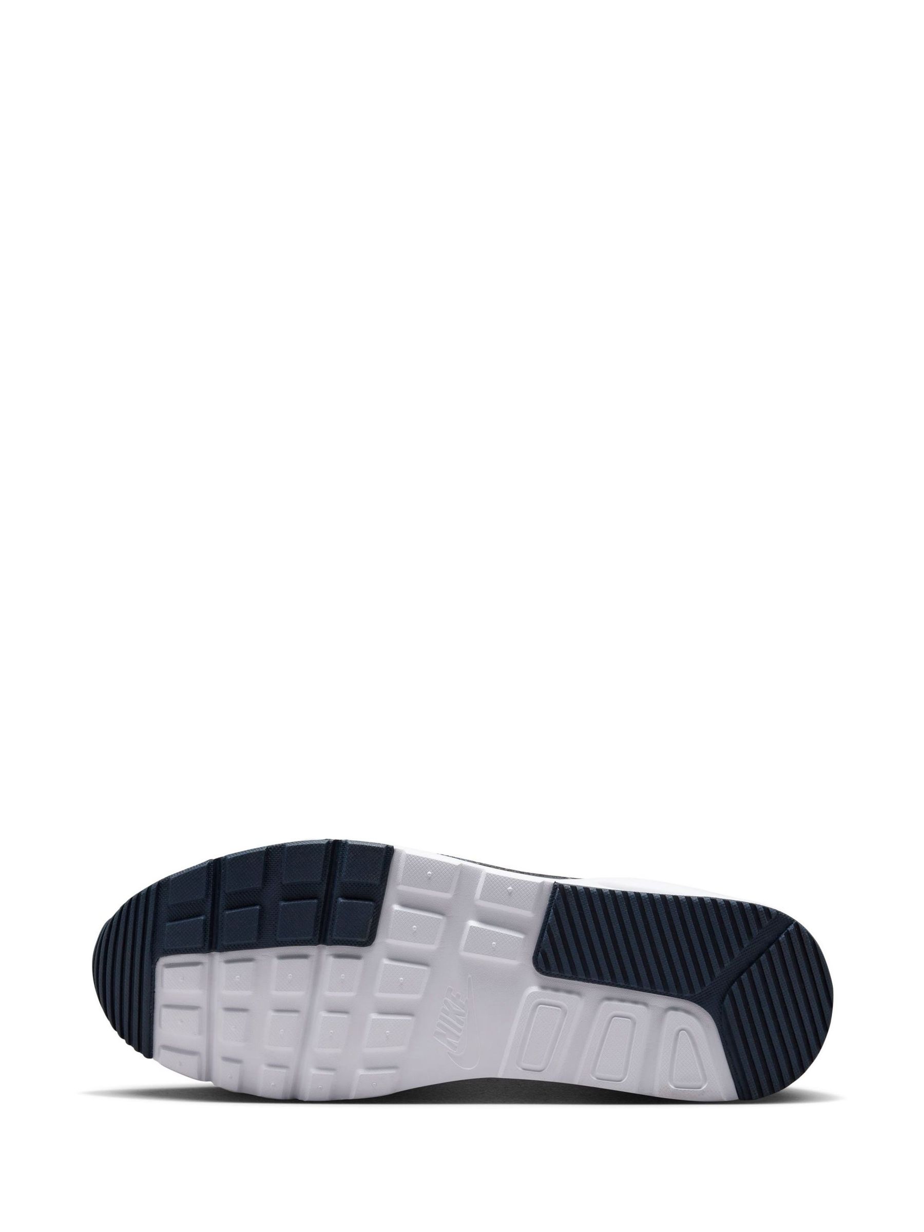 Buy Nike White Grey Air Max SC Leather Trainers from Next Luxembourg