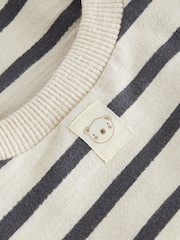 Black/White Relaxed Fit 100% Cotton Sweater And Leggings Set (3mths-7yrs) - Image 5 of 5