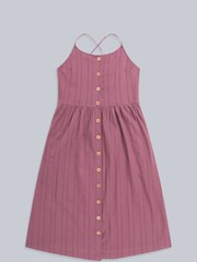 Animal Womens Red Amelia Organic Dress - Image 5 of 9