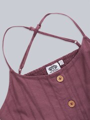 Animal Womens Red Amelia Organic Dress - Image 7 of 9