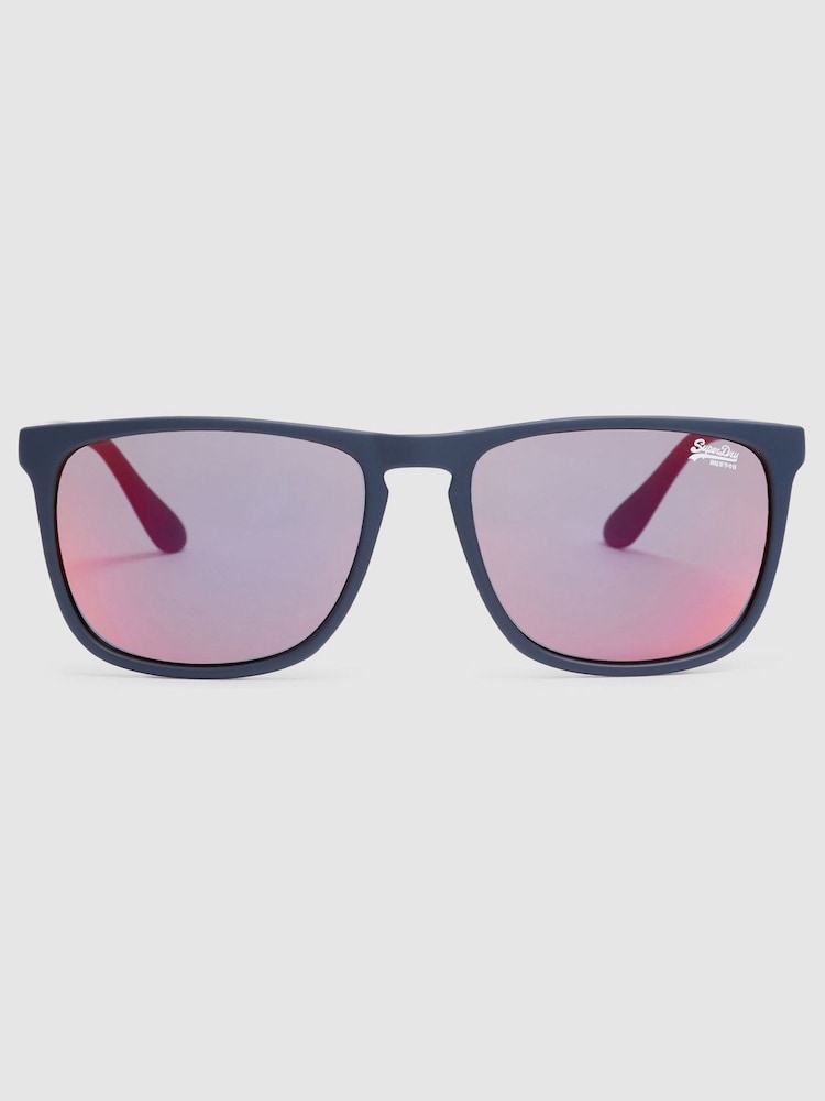 Superdry Navy Shockwave Sunglasses - Image 2 of 2