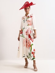 Phase Eight Cream Anabella Shirt Dress - Image 1 of 7