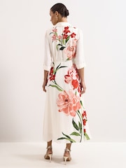 Phase Eight Cream Anabella Shirt Dress - Image 2 of 7
