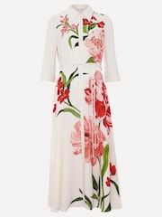 Phase Eight Cream Anabella Shirt Dress - Image 7 of 7