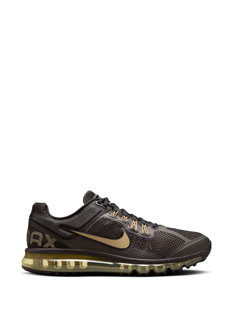 Nike Black/Gold Air Max 2013 Trainers - Image 1 of 6