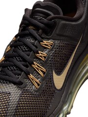 Nike Black/Gold Air Max 2013 Trainers - Image 6 of 6