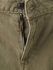 Mango Nude Clean Cargo Barrel Trousers - Image 6 of 7