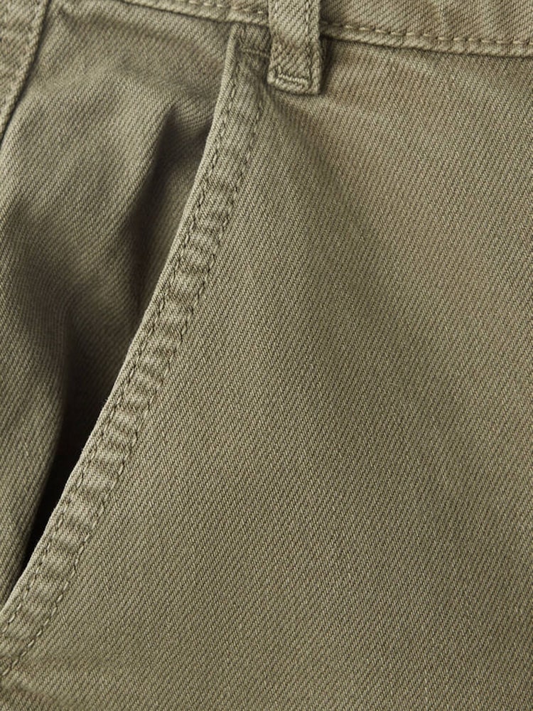 Mango Nude Clean Cargo Barrel Trousers - Image 7 of 7